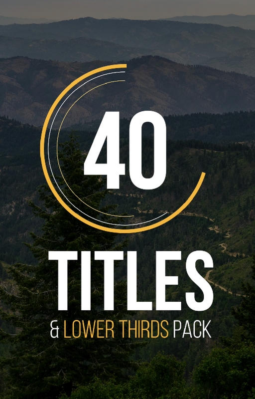 40-titles-lower-thirds-pack-simple-video-making
